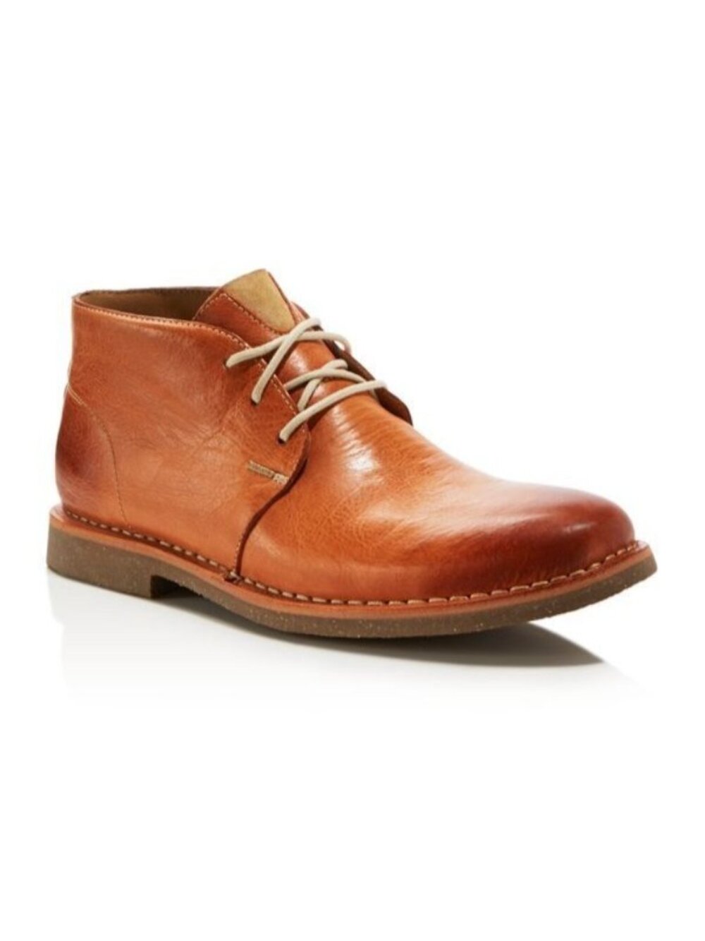 Cole Haan Glenn Cognac Leather Chukka Boots Amber Tan 8 Luxury Office City Money